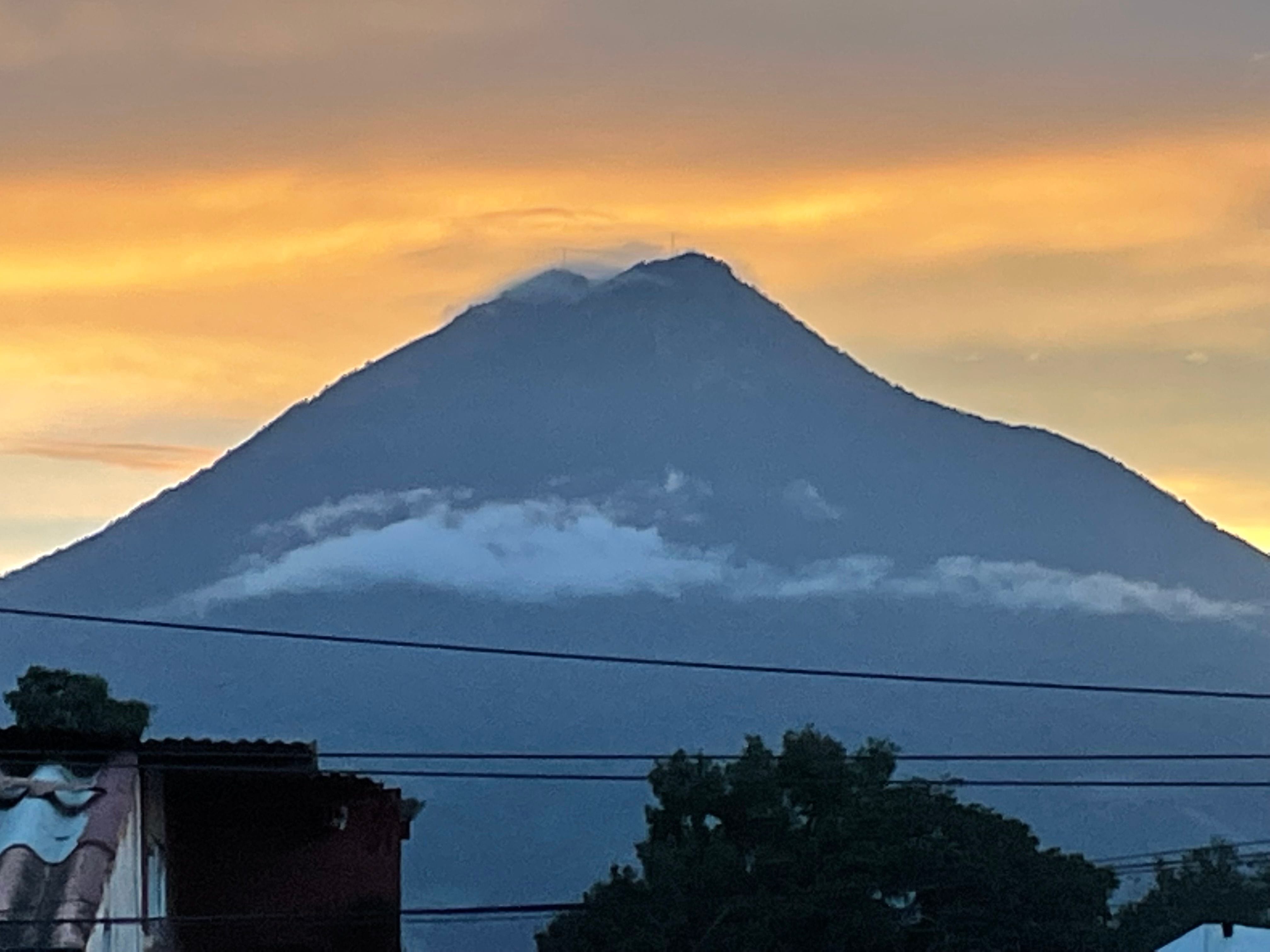 Volcanic mountain in Guatemala